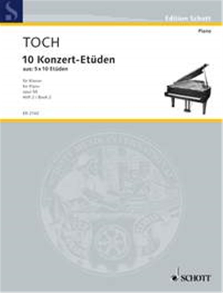 10 Concert Etudes op. 55 Band 2